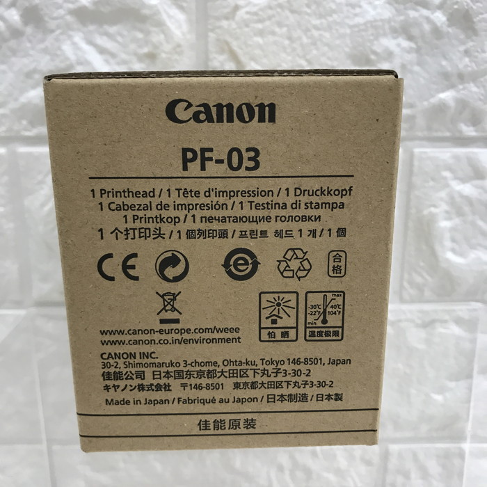 [ used ]Canon original print head Canon PF-03 [jgg]