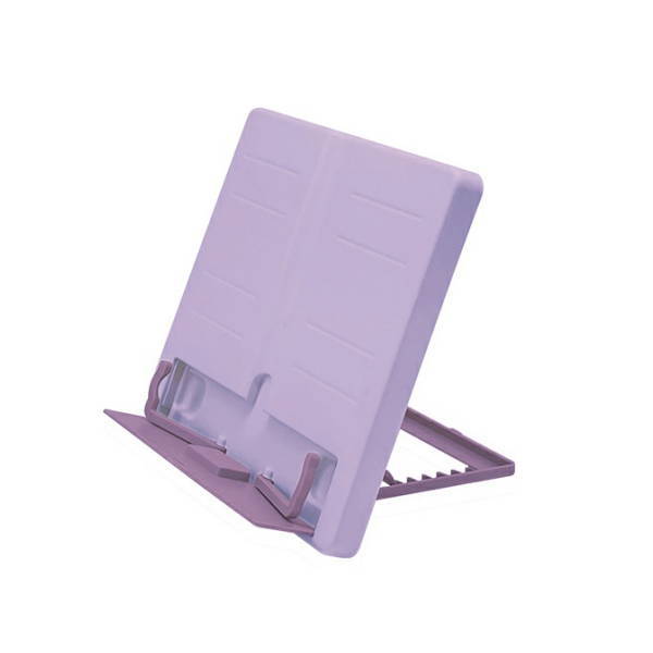 tebika book & tablet stand purple 63329 1 piece 