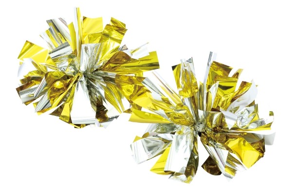 a- Tec hands free Cheer pompon Gold серебряный 9008