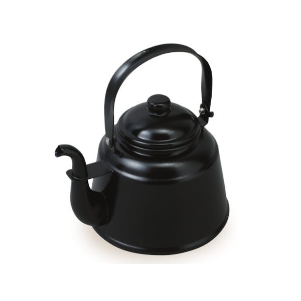 レトロホーローケトル 2.3L（マッドブラック）RTK-02の商品画像