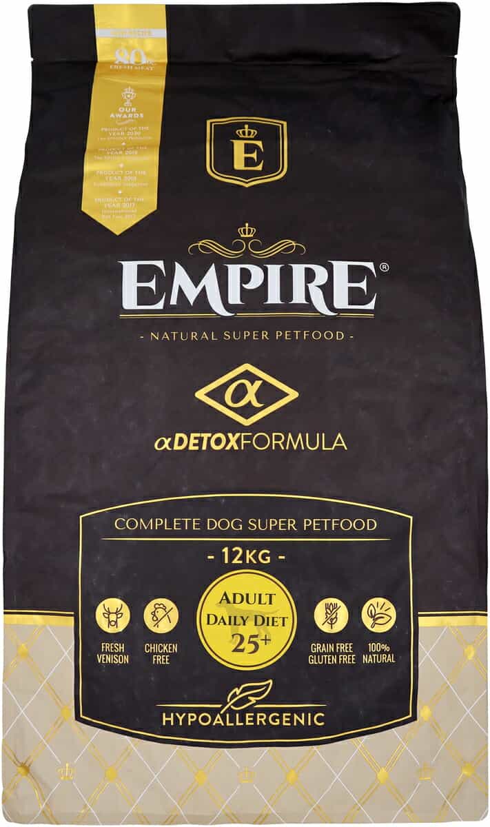 EMPIRE（ペット用品） EMPIRE アダルトデイリー 25＋ 中粒 12kg ドッグフード ドライフードの商品画像