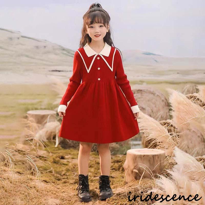  вязаный One-piece Kids ребенок одежда девочка One-piece длинный рукав весна осень детская одежда вязаный свитер младенец Junior женщина . модный симпатичный свадьба "Семь, пять, три" входить . выход 