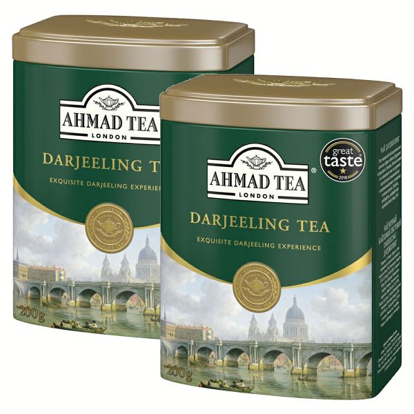 AHMAD TEA AHMAD TEA ダージリン リーフティー 200g ×2個 リーフティー、茶葉の商品画像