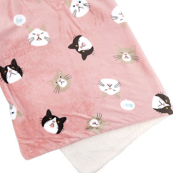  blanket lap blanket boa attaching cat cat ..ta- tea nto-kf lens pink f lens Hill lovely 