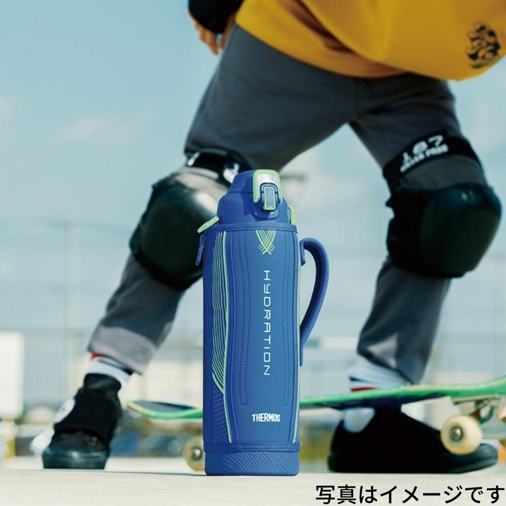  Thermos flask 1 liter FHT-1002F 1000ml child with cover shoulder direct .. keep cool Kids one touch stainless steel high capacity sport drink correspondence [TOKU]