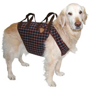 アイアンバロン 着たままねんねのハニカム胴着 大型犬用 介護用