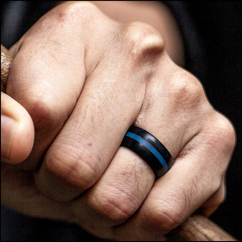 |Yahoo 1 ранг | силикон производства полоса обручальное кольцо ширина 8mmx толщина 2.5mm свадьба частота силикон кольцо кольцо тренировка движение фитнес . маленький 84