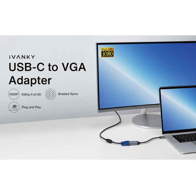 VGA type-c изменение модель C VGA изменение адаптер 20cm VGA изменение usb VGA изменение адаптер 
