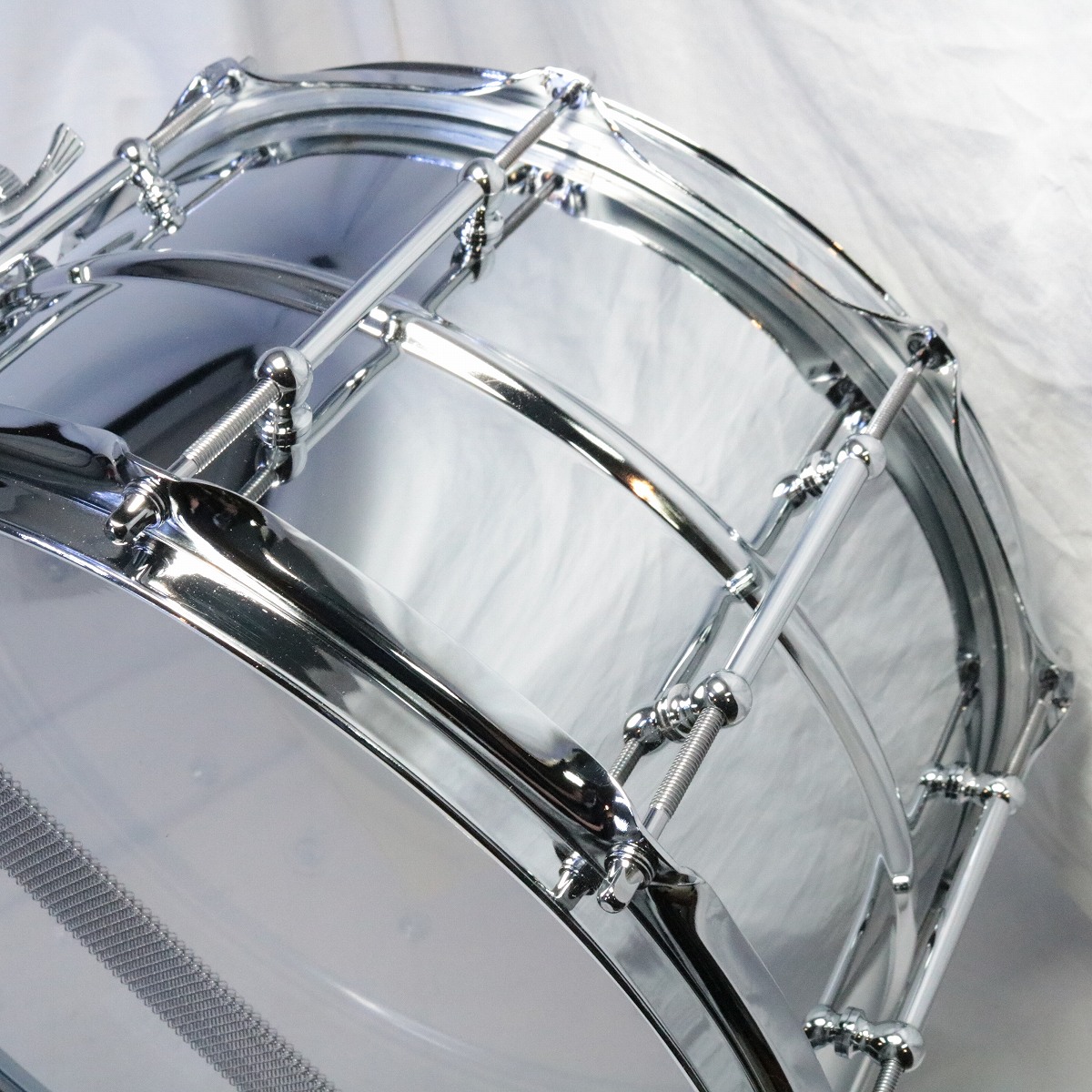 Ludwig / LU0814SL SUPRALITE Series steel 14x8la Dick snare drum ( soft case attaching )( Ikebukuro shop )