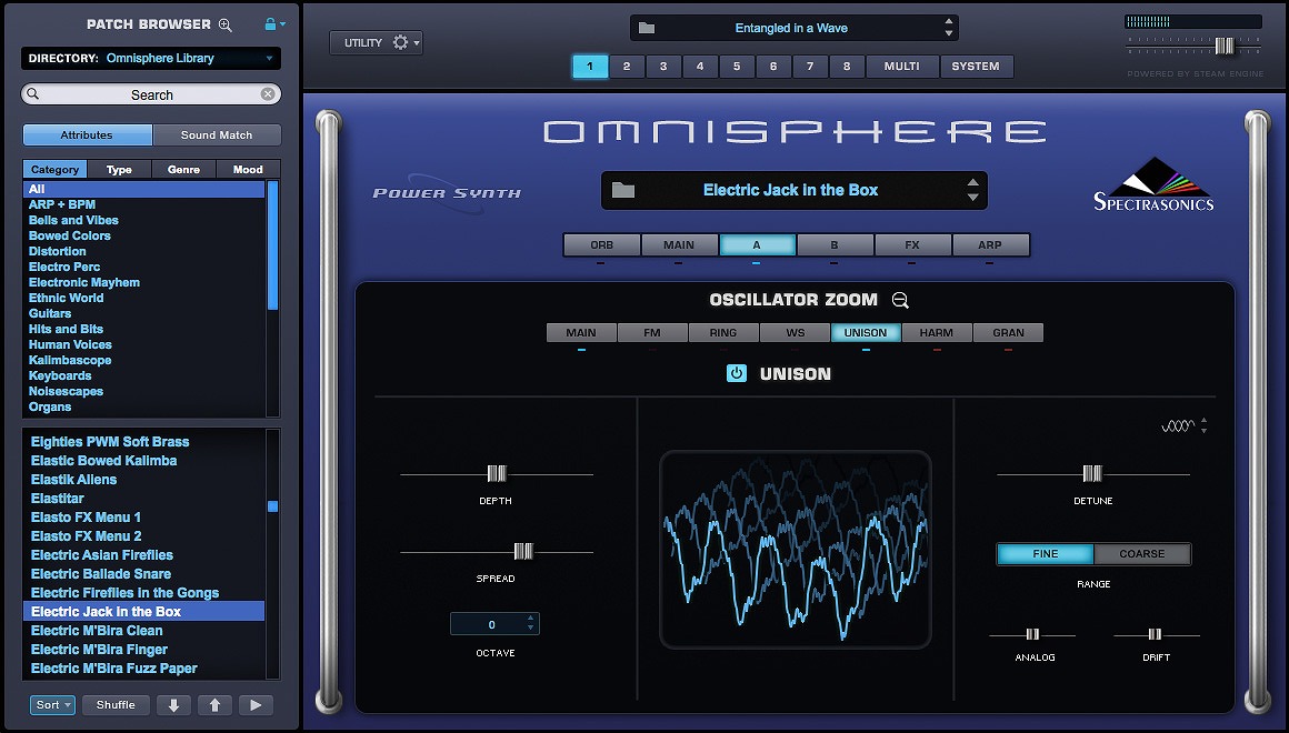 Spectrasonicss.k тигр Sonic s/ Omnisphere 2 программное обеспечение * синтезатор (. приобретенный товар )