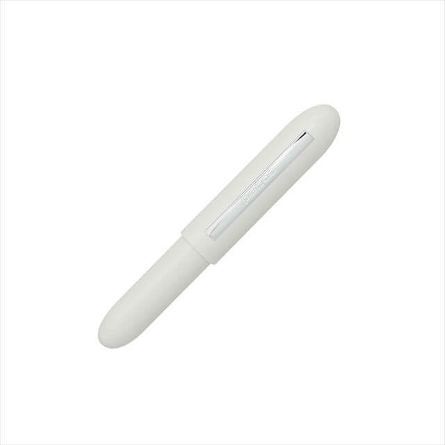 HIGHTIDE HIGHTIDE penco バレットボールペン ライト ホワイト（黒）0.7mm FT184-WH×1本 penco ボールペンの商品画像