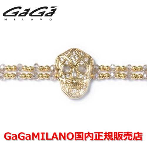  GaGa Milano GaGa MILANO мужской женский It браслет Skull It Bracelet ITB SKULL YG WHT внутренний стандартный товар 