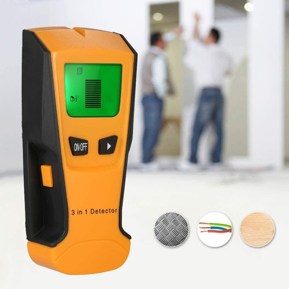  postage 390 jpy battery type digital groundwork sensor wall reverse side detector wood metal AC mode installing liquid crystal backlight wall inspection . checker interior installation 