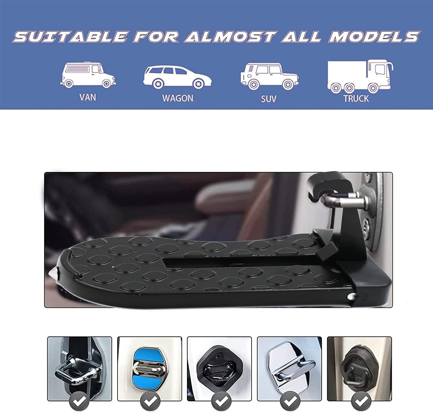  door step going up and down pedal car folding roof box rack car step car auxiliary step step‐ladder stepladder door pedal car wash goods 