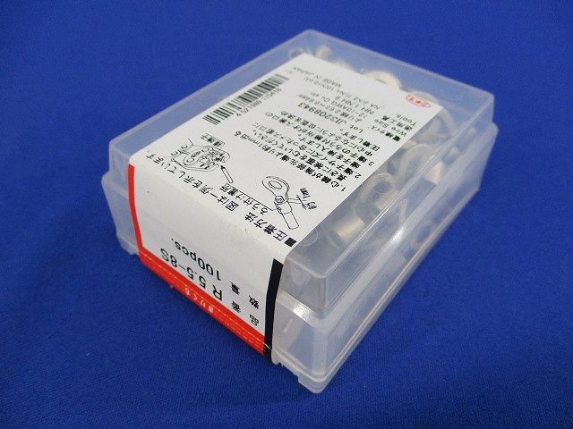  circle shape pressure put on terminal 100 piece insertion R5.5-8S-100