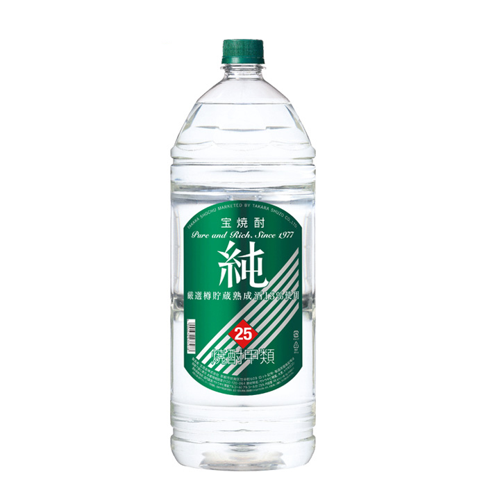 美峰酒類 一風 25度 4L×4 ペットボトル 焼酎甲類 - 最安値・価格比較