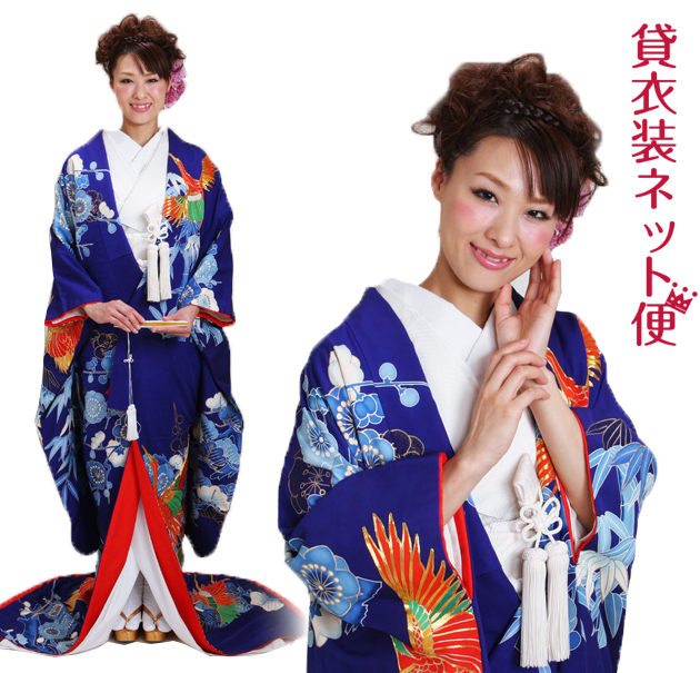  красочное свадебное кимоно в аренду полный комплект темно-синий цвет 128 красочное свадебное кимоно . есть hakama в аренду удар . в аренду красочное свадебное кимоно в аренду . костюм Limo . дешевый дешевый в оба конца бесплатная доставка 