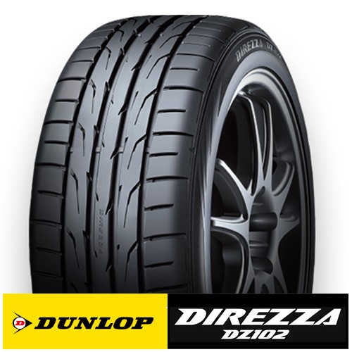 DUNLOP DIREZZA DZ102 185/60R14 82H タイヤ×4本セット DIREZZA 自動車　ラジアルタイヤ、夏タイヤの商品画像