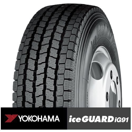 ヨコハマタイヤ ice GUARD iG91 195/80R15 107/105L タイヤ×2本セット iceGUARD アイスガード iG91 自動車　スタッドレス、冬タイヤの商品画像