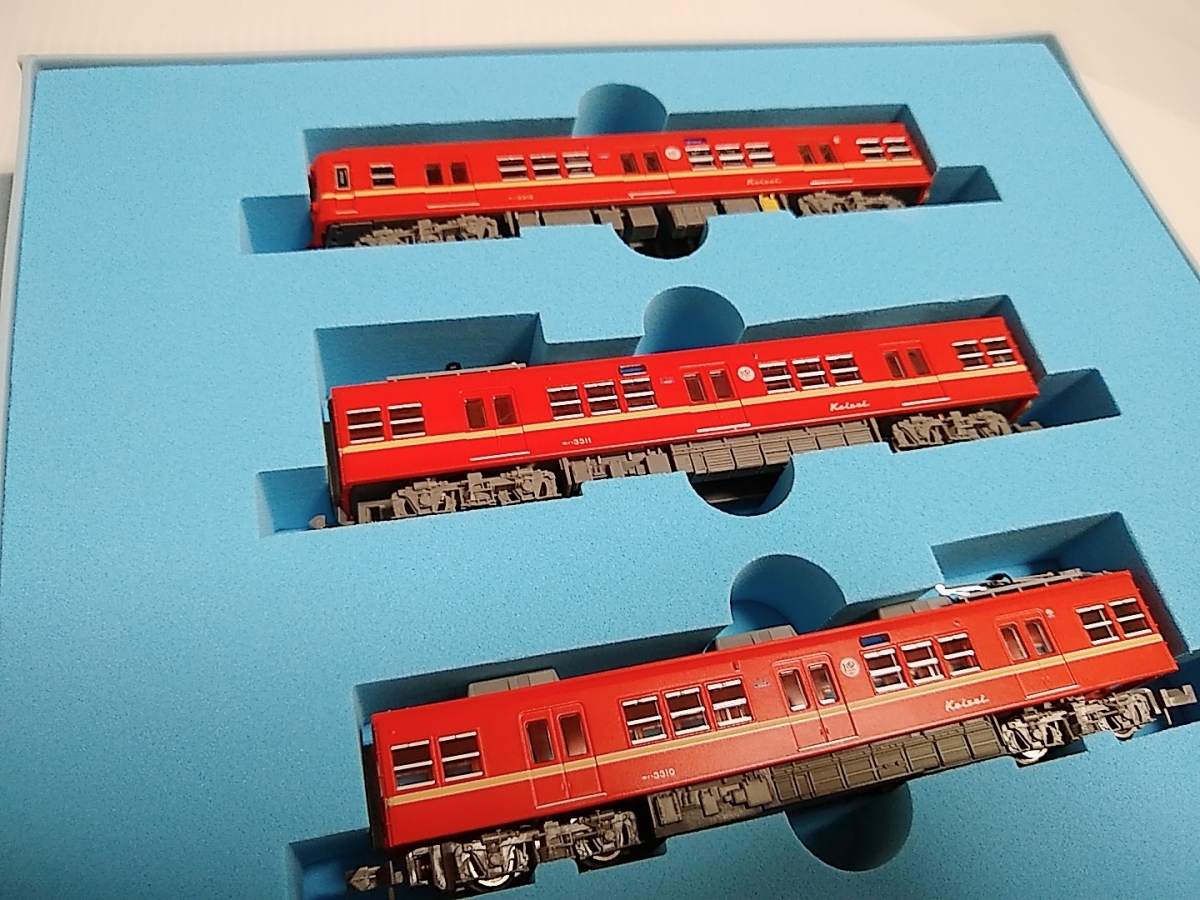 京成3300形 更新車 復活ファイアーオレンジ塗装 4両セット | www
