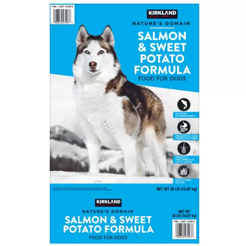 KIRKLAND signature カークランド 成犬用 サーモン＆ポテト 15.87kg×1