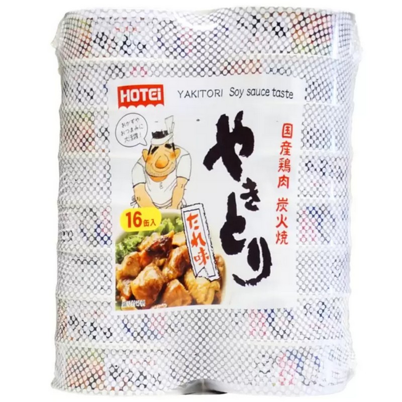ホテイフーズ やきとり たれ味 75g×16缶の商品画像