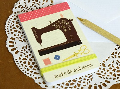 GALISON Mini memory pad [ sewing machine ]