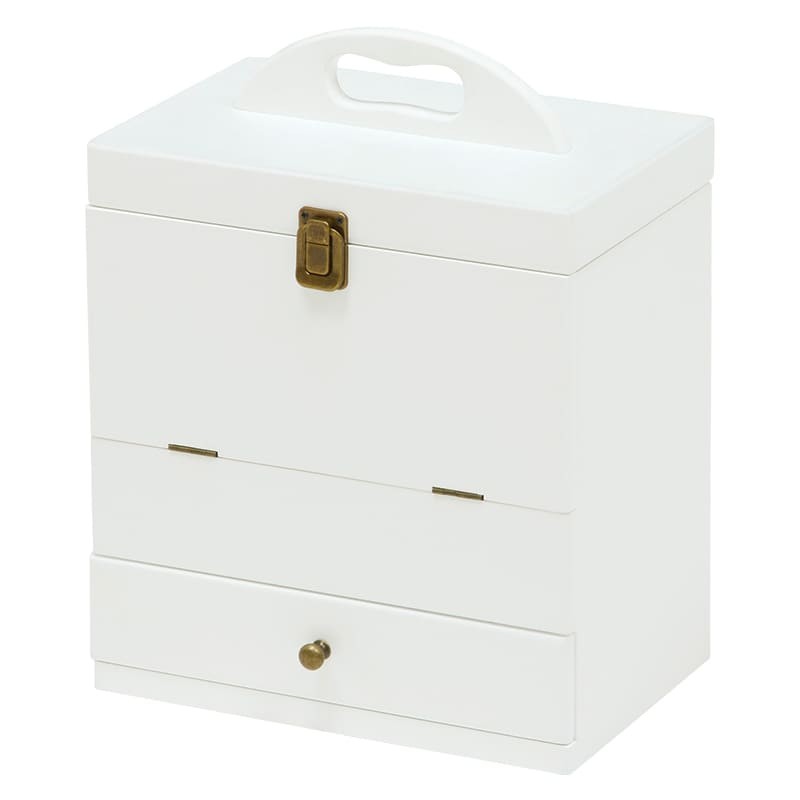 萩原 コスメボックス MUD-6740WH （ホワイト）の商品画像