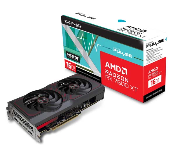 SAPPHIRE 11339-04-20G ［SAPPHIRE PULSE Radeon RX 7600 XT GAMING OC