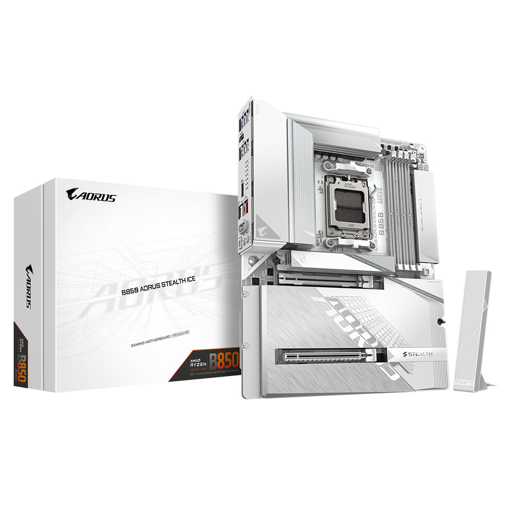 GIGABYTE B850 AORUS STEALTH ICEの商品画像
