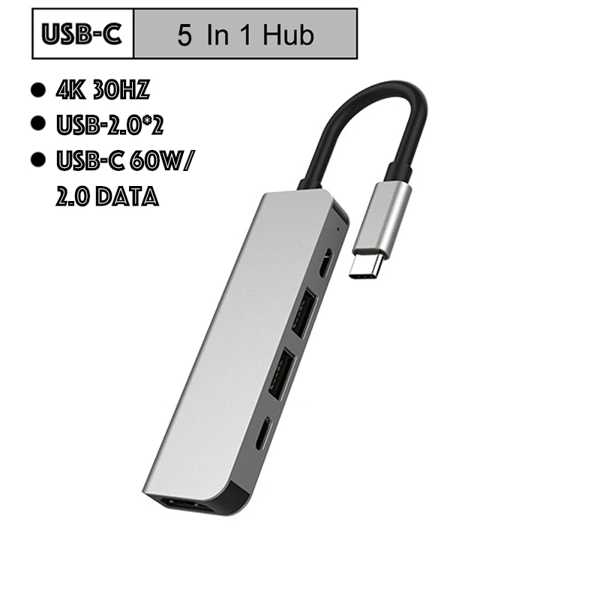 Usb c ступица модель c.4 18k @ 60 hdmi соответствует macbook air. pro. USB3.0 адаптер данные такой же период 100 ватт pd зарядка dok.3 1splita