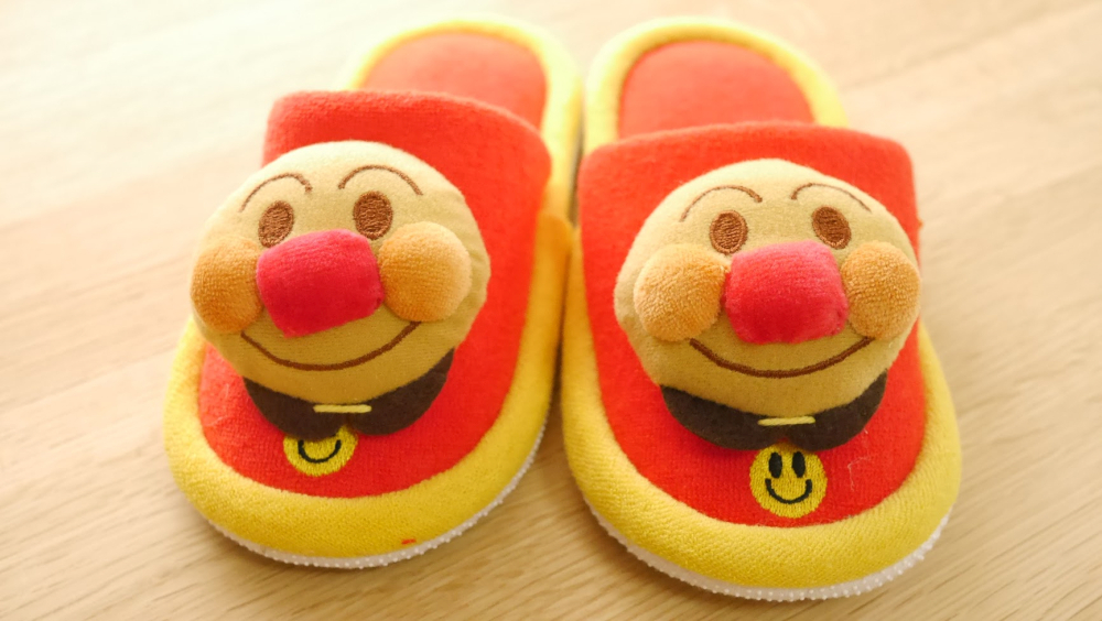  slippers kids Anpanman towel child inside size 16cm Kids stylish room shoes relax lovely through year for . customer for interior character 