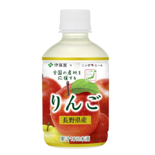 ニッポンエール 長野県産りんご ペットボトル 280g×24