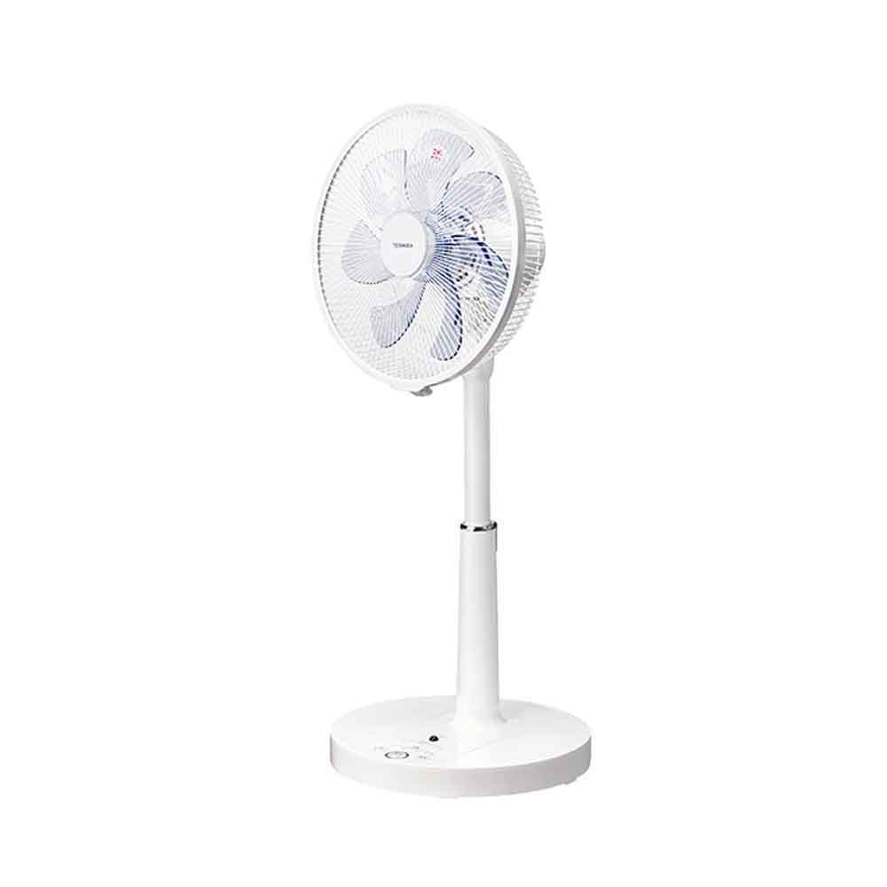 TOSHIBA ACリビング扇風機 F-ALY50（W） （ホワイト） 扇風機本体 - 最