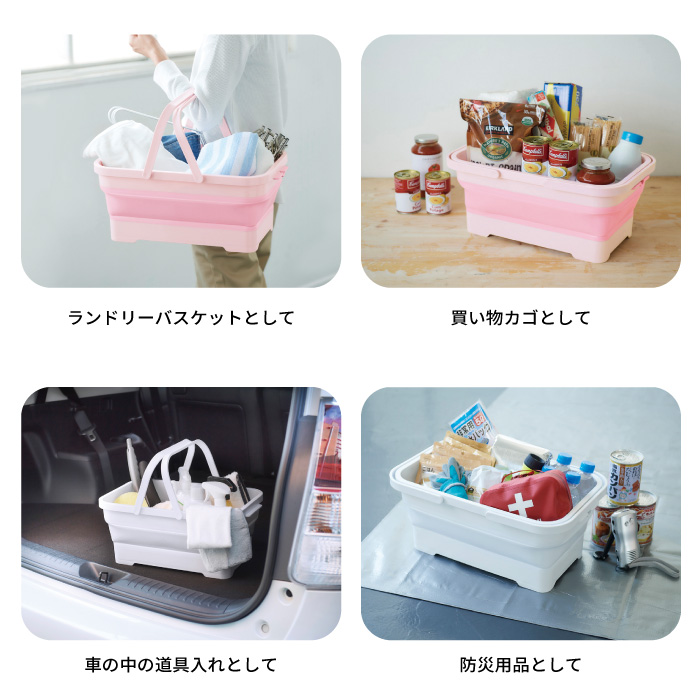  wash . folding soft basket 15L made in Japan 91030401 Ise city wistaria attaching put small size dog cat laundry basket soft tab bucket _ payment on delivery un- possible SRroji free shipping 