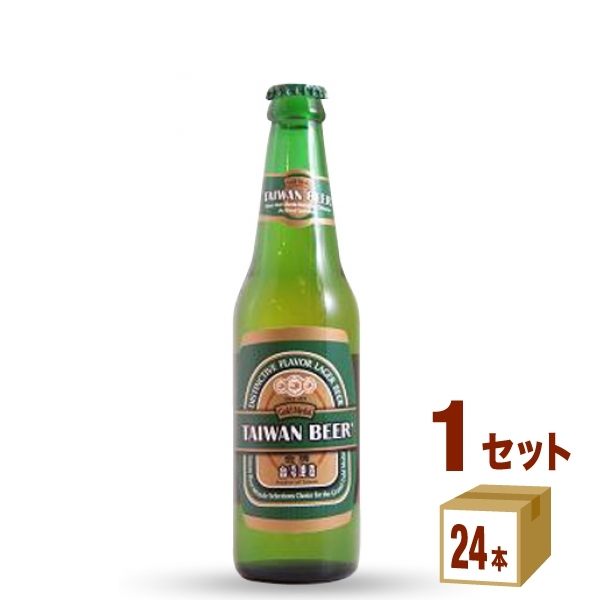 台湾ビール 台湾ビール 金牌（ゴールド） 330ml 瓶 1ケース（24本） 輸入ビールの商品画像