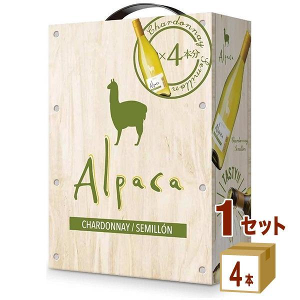 アルパカ シャルドネ・セミヨン 3000mlバッグインボックス 1ケース（4本）の商品画像