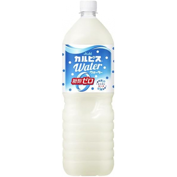 アサヒ飲料 カルピスウォーター 糖類ゼロ 1.5L ペットボトル × 8本の商品画像