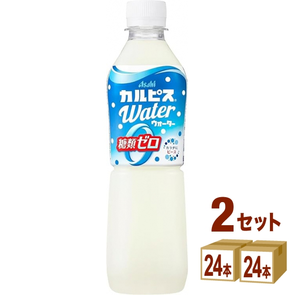 アサヒ飲料 カルピスウォーター 糖類ゼロ 500ml ペットボトル × 48本の商品画像