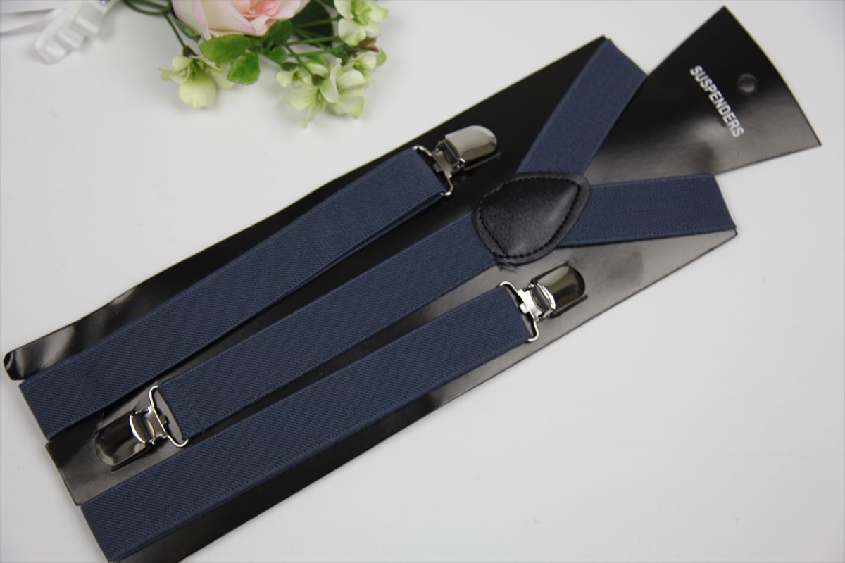  suspenders men's lady's 6 color formal wedding two next . party for black white khaki Brown b LOOPER pull 21su2