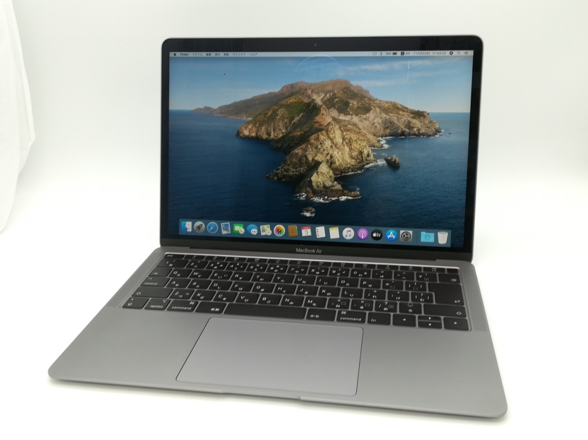 Apple MacBook Air スペースグレイ ［MVFH2J/A］ 2019モデル Mac（Apple） MacBook Air MacBookの商品画像