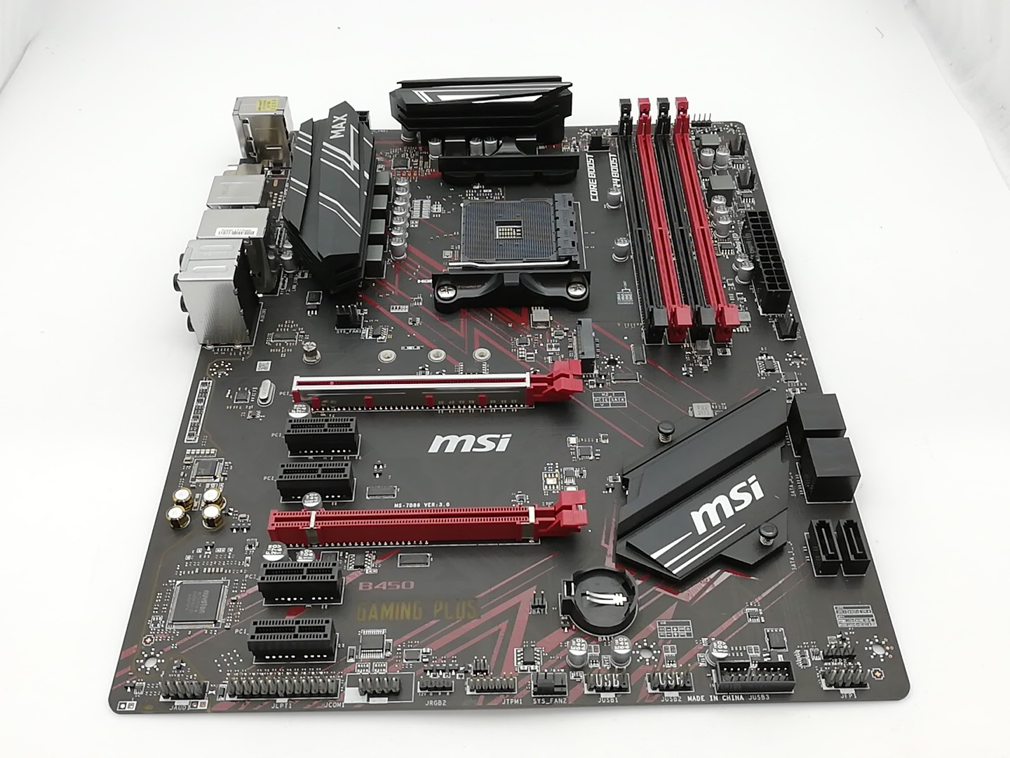 MSI B450 GAMING PLUS MAX ATX マザーボード|Yahoo!フリマ(旧 MSI B450 GAMING PLUS MAX ATX マザーボード|Yahoo!フリマ(旧