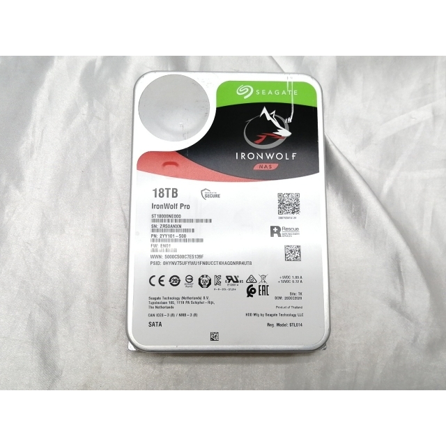 Seagate ST6000NE000 ［IronWolf Pro 6TB］ IRONWOLF 内蔵型