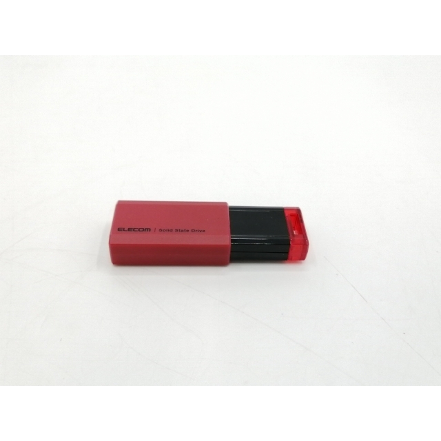 ELECOM ESD-EPK0250GRD [ESD-EPKシリーズ 250GB レッド] 外付けSSD