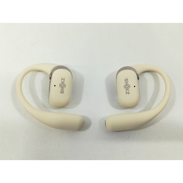 【値下げ中】Shokz openfit2 ベージュ Shokz 完全ワイヤレスイヤホン Shokz OpenFit2 SKZ-EP-000046 ベージュ