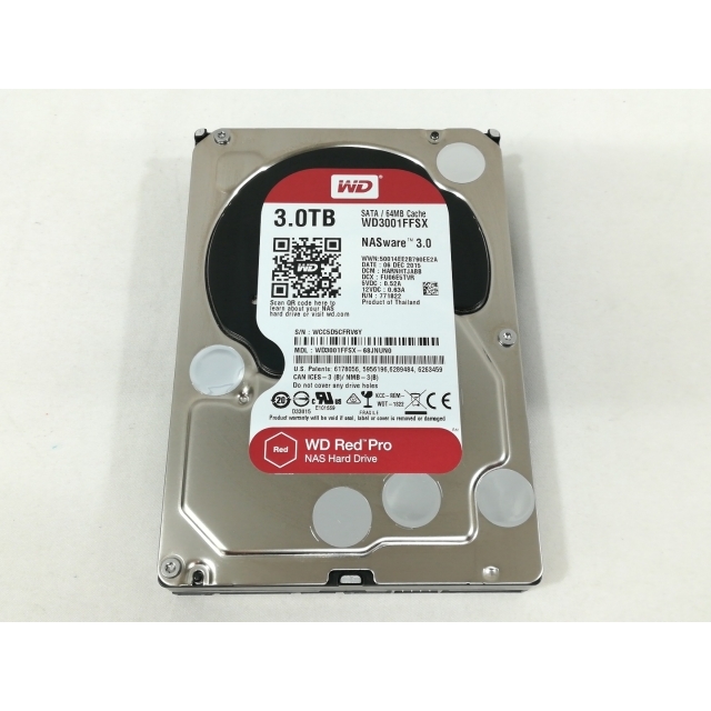 Western Digital WD4001FFSX ［WD Red Pro 4TB］ WD Red Pro 内蔵型