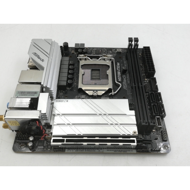 ASRock ITX LGA1200マザーボード H570M-ITX/ac H570M-ITX/ac | ASRock(アスロック) LGA 1200 Intel H570 Mini-ITX