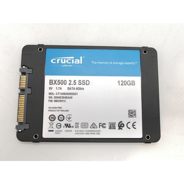 crucial CT2000BX500SSD1 ［Crucial BX500 2.5インチ 7mm SATA 2TB