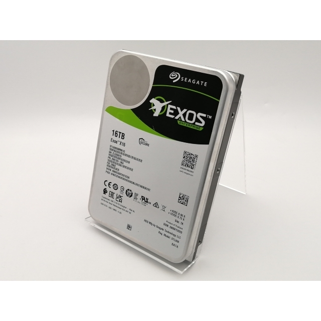 Seagate ST16000NM001G ［Exos X16 16TB］ Exos 内蔵型ハードディスク