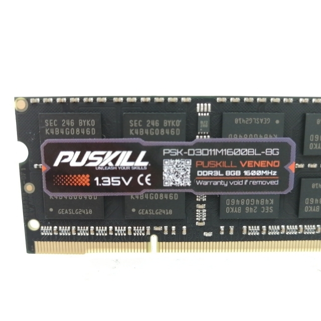 [ б/у ]204PIN 8GB DDR3L-1600 SODIMM( низкий напряжение соответствует ) [ Note PC для ][ сэндай станция восток .] гарантийный срок 1 неделя 
